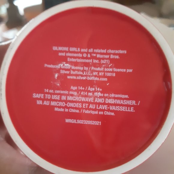 Gilmore Girls Red Coffee Mug Please & A Shot of Cynicism - Picture 6 of 11